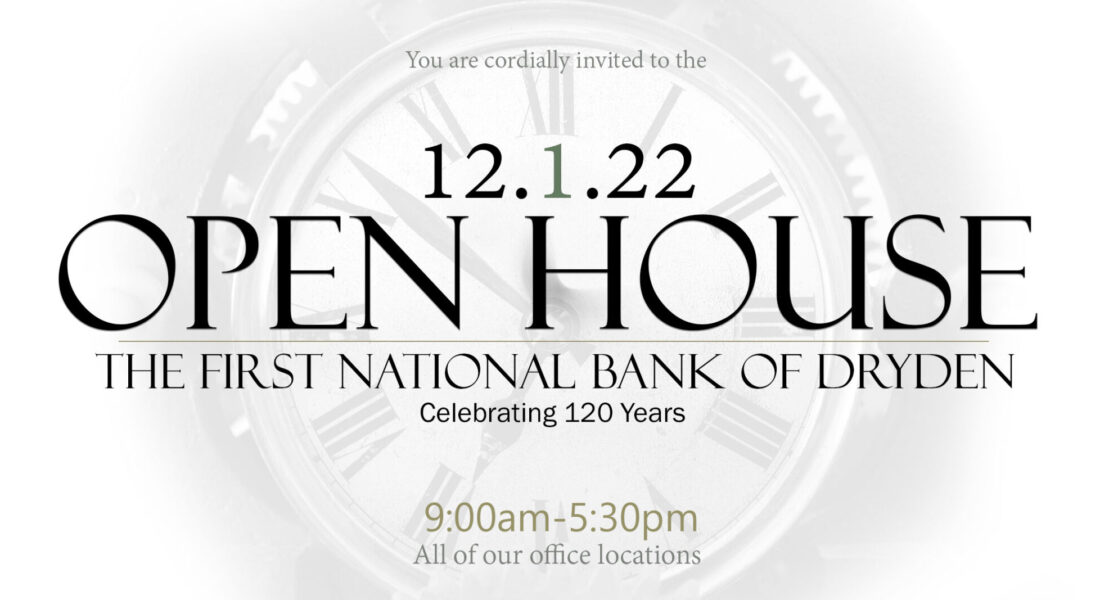 Open House December 1st